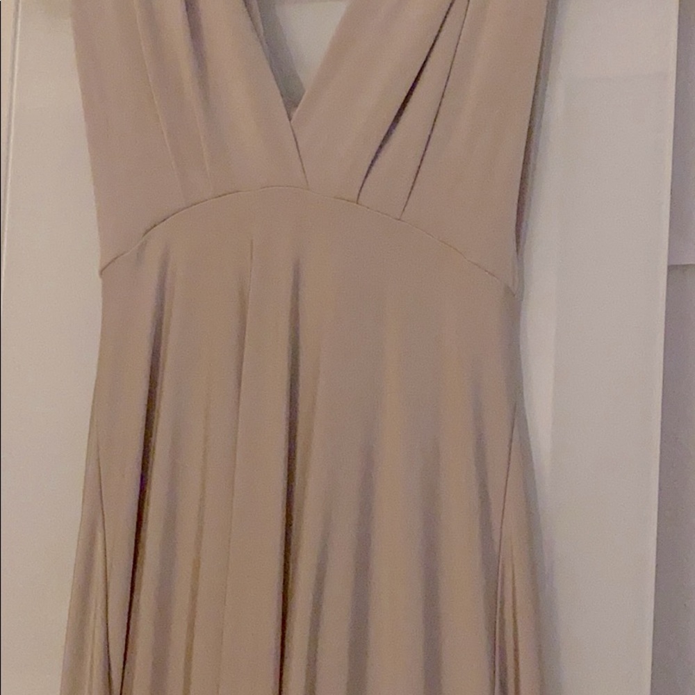 Lulus tricks of the trade dress nude